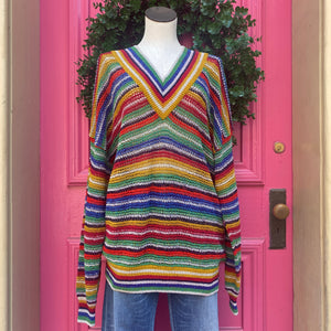 Missoni multicolor vintage sweater size Large
