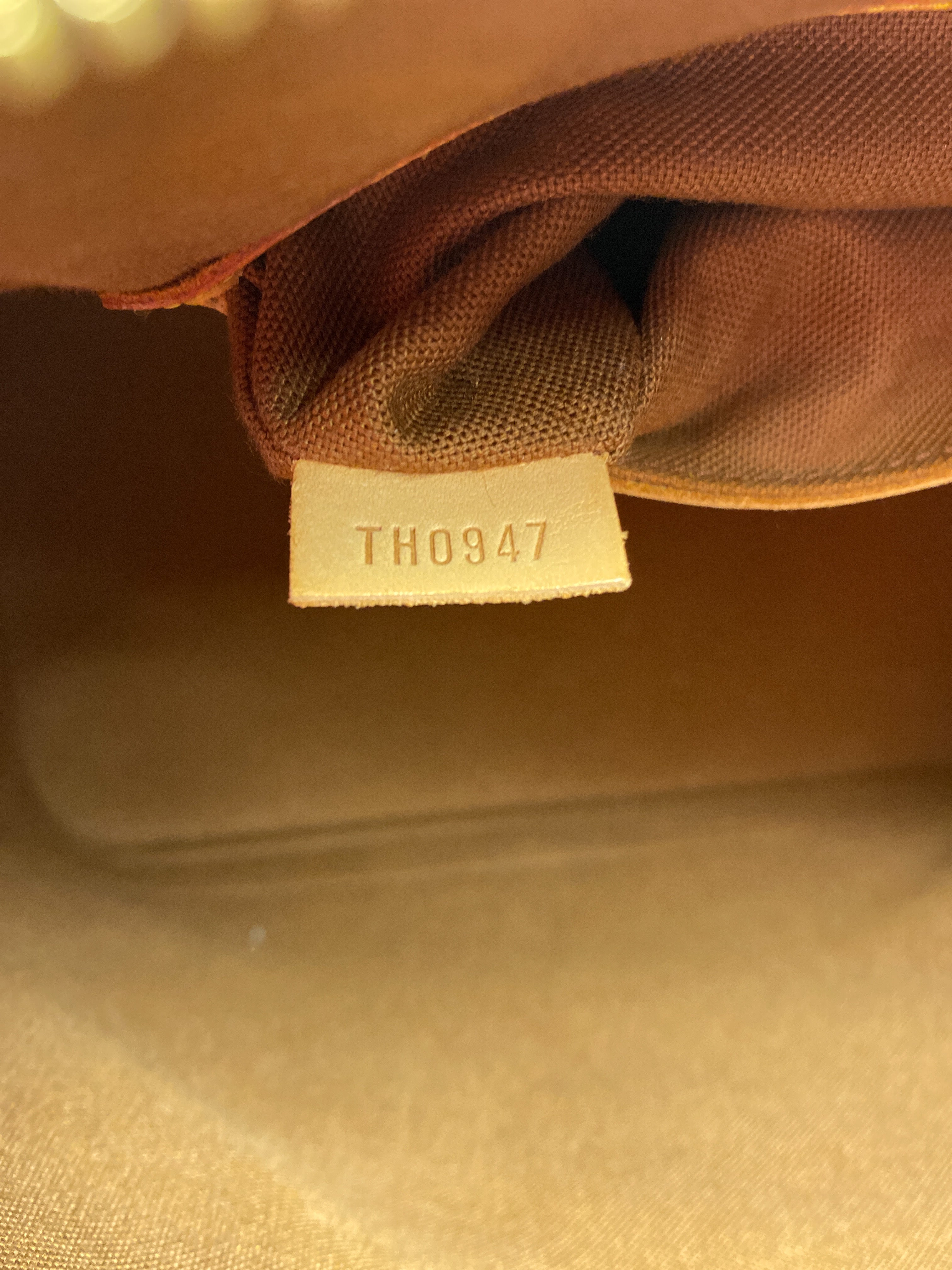 Louis Vuitton monogram vintage 1997 Alma