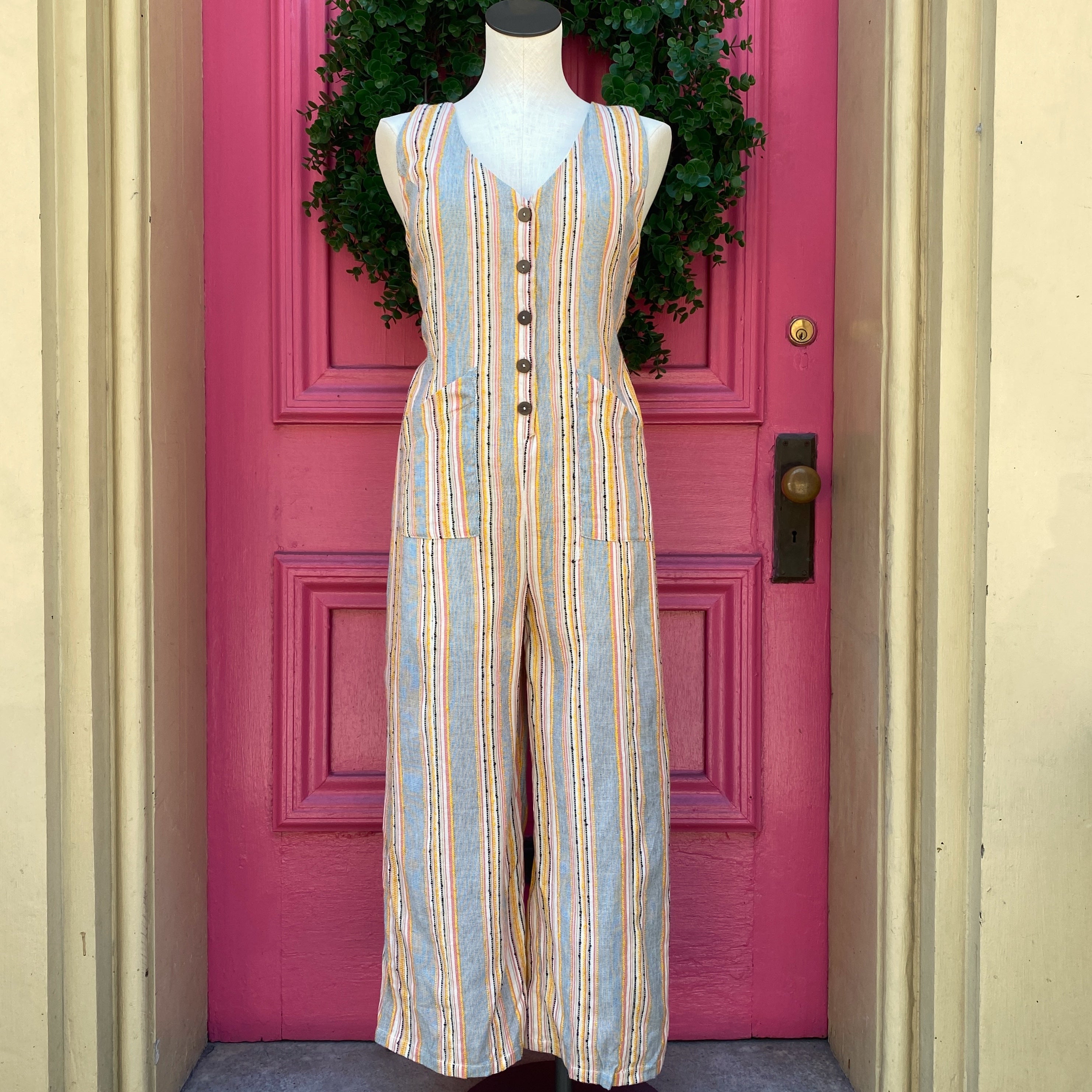 Others Follow multicolor jumpsuit size Medium New With Tags