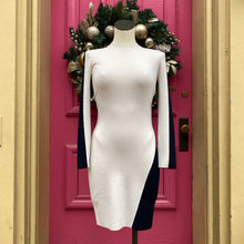 Rag & Bone navy cream long sleeve dress size XS